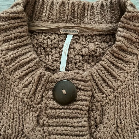 NWT FREE PEOPLE Bonfire Cardi - Picture 7 of 9